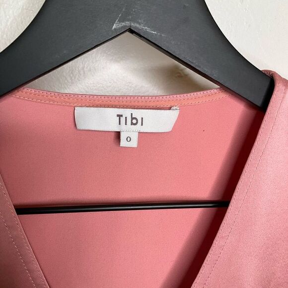 Tibi V Neck Blouse - Picture 5 of 7